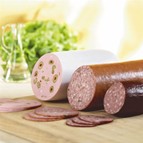 Cocked delicatessen sausages