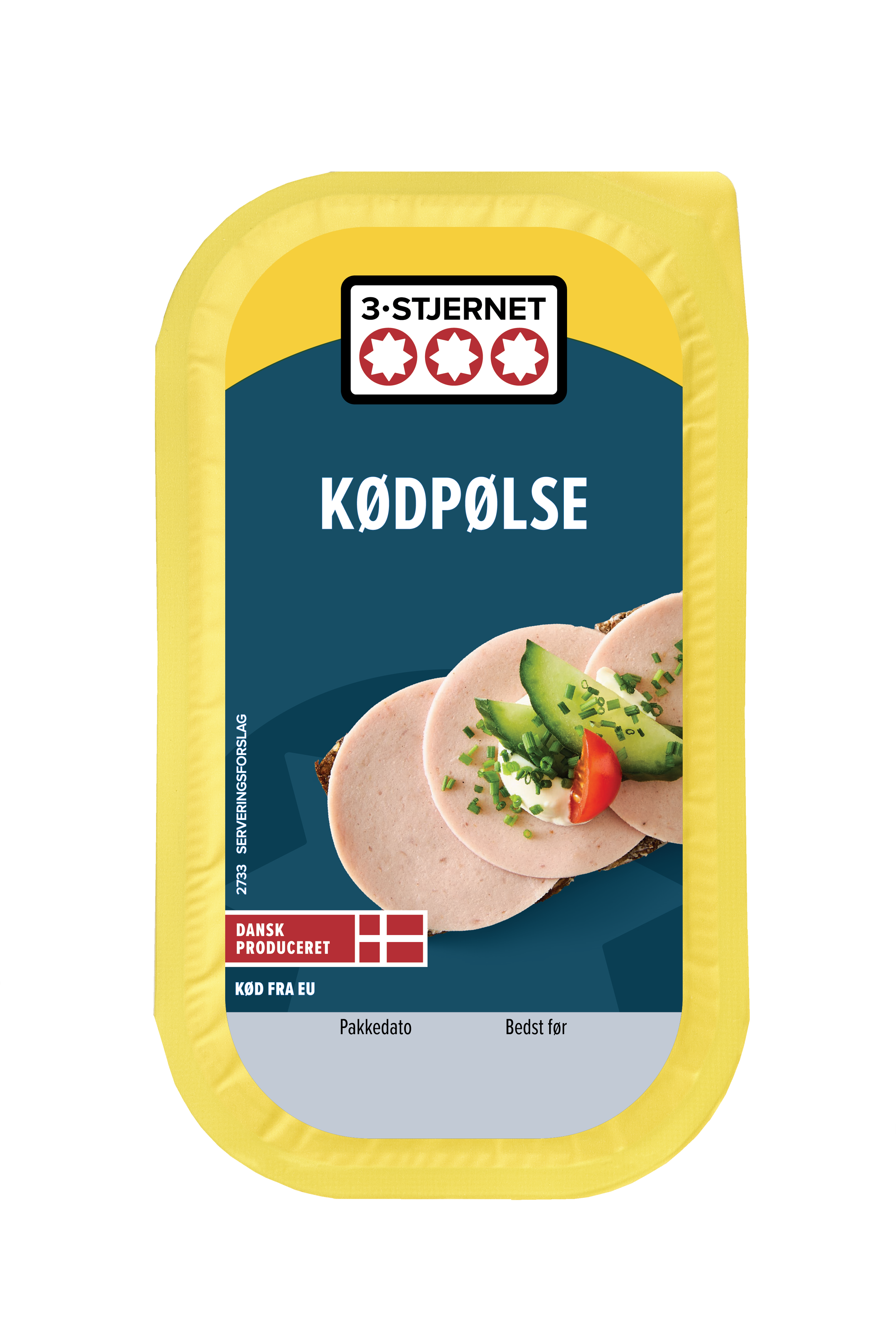 911425 3-St GB Kødpølse 125g