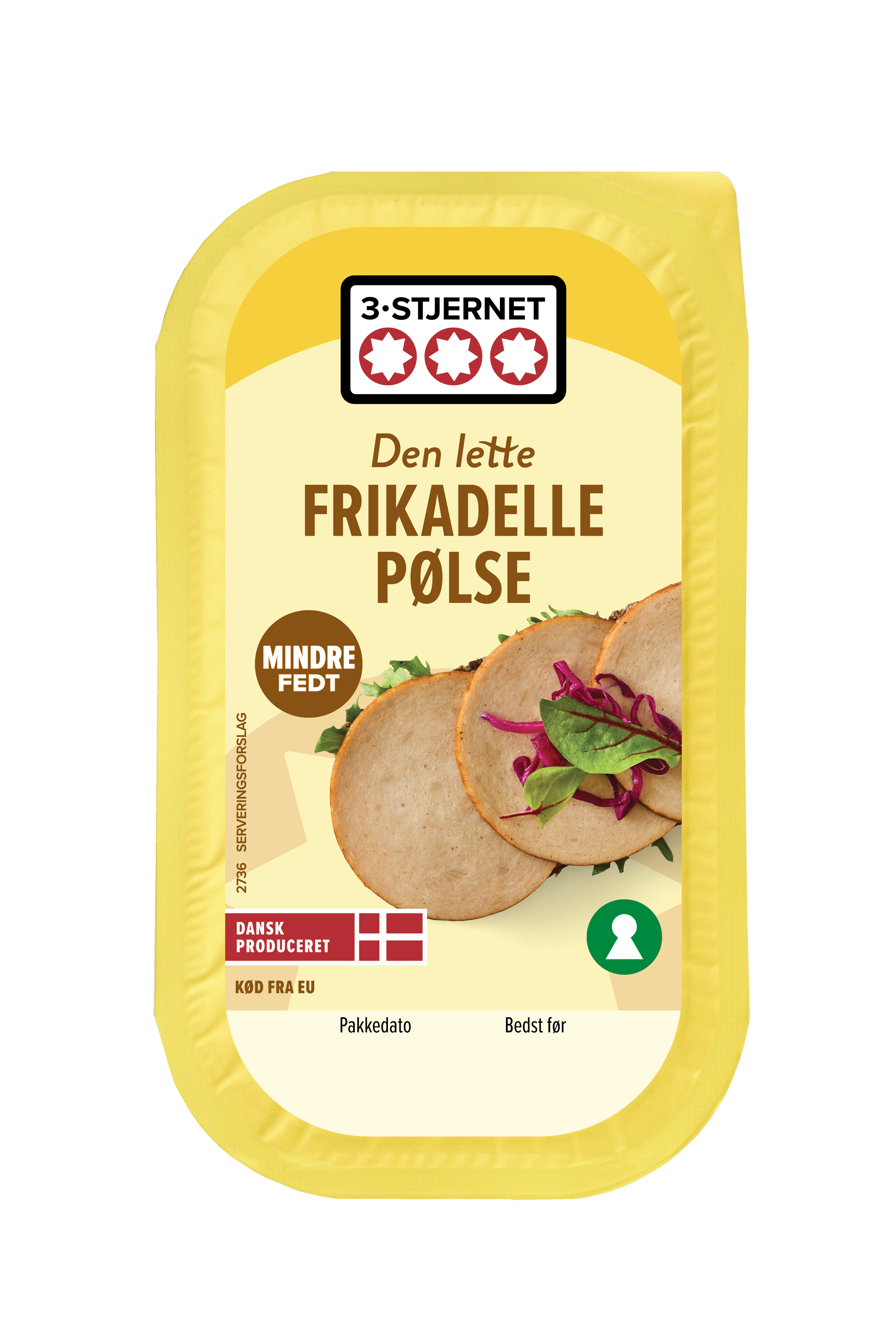 911454 3-St GB Frikadellepølse 100g