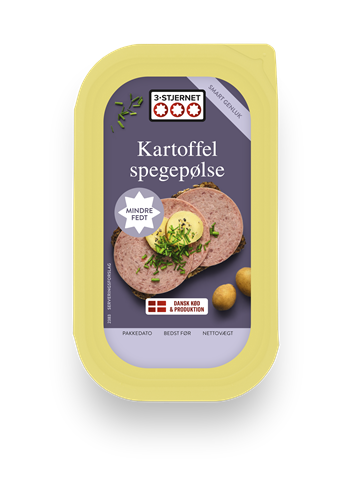 911400_3-Stjernet_DenKlassiske_Kartoffelspegepølse_125g